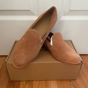NWT Soludos Sophia Block Heel suede loafer (size 9)